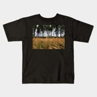 Tall golden grass Kids T-Shirt